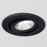 Agon Okrúhle zapustené bodové svietidlo LED 3 000 K 40° čierna