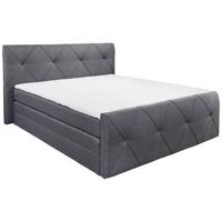 Boxspring posteľ CALGARY antracit 180x200 cm