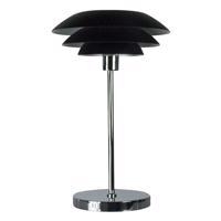 Dyberg Larsen DL31 stolová lampa kovová čierna