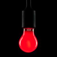 E27 2W LED žiarovka LED, červená, stmievateľná
