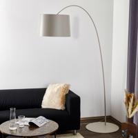 Foscarini Twiggy oblúkové svetlo stmievač, greige