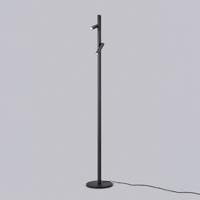 Helestra Coni LED lampa 2 svetlá 160 cm čierna