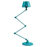 Jieldé Aicler AID433 stojaca lampa 4x30 cm, modrá