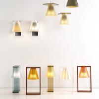 Kartell Light-Air stolová lampa, látkové tienidlo