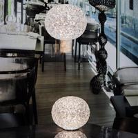 Kartell Planet stolná LED lampa guľa, priehľadná