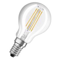 LED filament žiarovka E14 4 W teplá biela sada 3