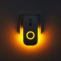 LED senzorové nočné svetlo Agena pre zásuvku