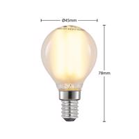 LED žiarovka E14 4W 2700K matná stmievateľná 2 ks