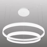 LEDS-C4 Circ závesné LED svetlo s 2 kruhmi, Ø100cm