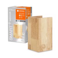 LEDVANCE SMART+ WiFi Orbis Wall Wood, 21 x 11 cm