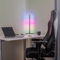 Lindby Smart LED stolová lampa Denveras, Tuya, USB, RGBW, CCT