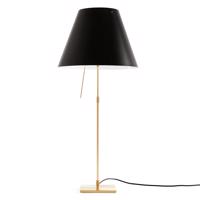 Luceplan Costanza stolná lampa D13 mosadz/čierna