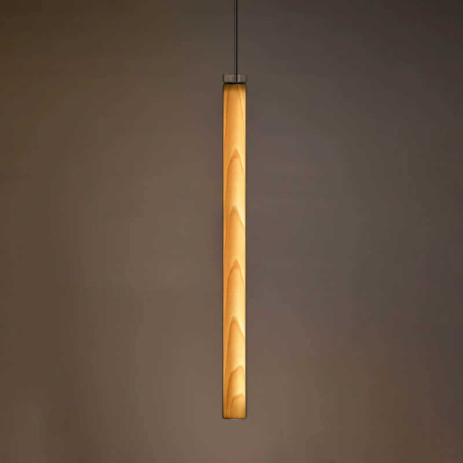 LZF Estela SV LED svietidlo, 90 cm, prírodný buk
