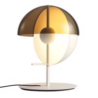 MARSET Theia M stolová LED lampa Ø 32 cm biela