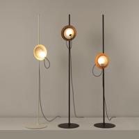 Milan Drôtová stojacia lampa Ø 24 cm medená metalická/antracitová