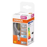 OSRAM LED kvapky E14 4W Classic P 4 000K číre