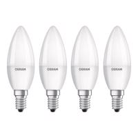 OSRAM LED sviečka E14 Base retro 4,9W 4 ks 2 700K