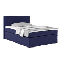 Posteľ Boxspring NERO PL: 140/200 cm, tmavomodrá