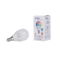 Prios Smart LED kvapková žiarovka, E14, 4,9 W, CCT, RGB, Tuya, 2 ks