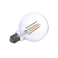 Prios Smart LED, sada 2 ks, žiarovka, E27, G95, 7W, číra, Tuya