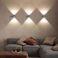 Puk Maxx Wall, LED, číre šošovky, antracitový mat