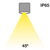 SLC MiniOne Pevné LED svietidlo IP65 biele 927