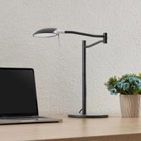 Stolná LED lampa Lucande Dessania, flexibilná