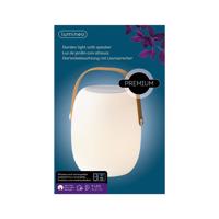 Stolová LED lampa 895196 reproduktor, teplá biela