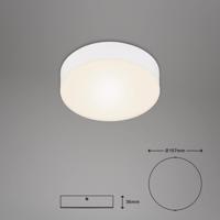 Stropné svietidlo Flame LED, Ø 15,7 cm, biele