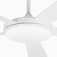 Stropný ventilátor Saona L s LED svietidlom CCT DC