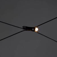 Svetelná sieť LED pre vonkajšie použitie, 150x250cm, jantárová