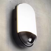 Vonkajšie nástenné svietidlo Toledo LED s detektorom pohybu