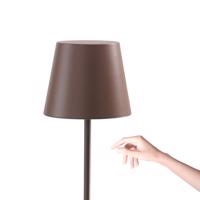 Zafferano Poldina XXL lampa na batérie IP54 corten