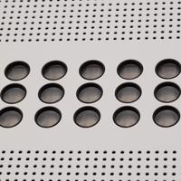 Zapustený panel Optico 61,7x61,7cm biely DALI 840 62W