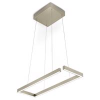 Závesná LED lampa Marisa-60, bronz, 60 x 20 cm